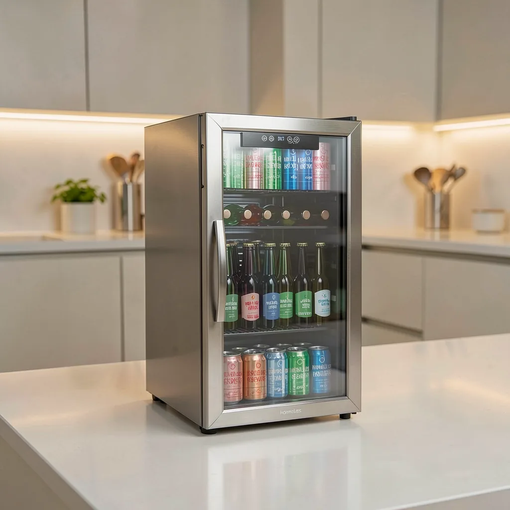 hOmeLabs 33-Bottle Wine Cooler product photo