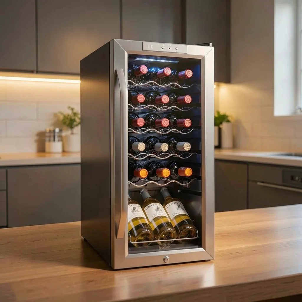 Ivation 18-Bottle Wine Cooler product photo