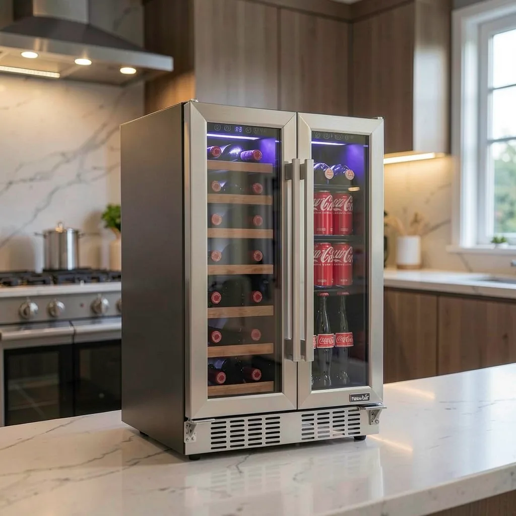 NewAir 24-Bottle Wine Cooler product photo